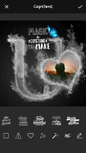 Smoke Effect Photo Frames - عکس برنامه موبایلی اندروید
