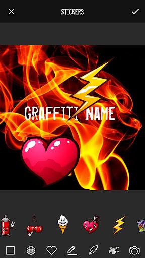 Smoke Graffiti Name Art Maker - عکس برنامه موبایلی اندروید