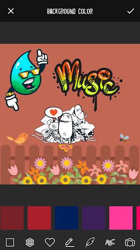 Smoke Graffiti Name Art Maker - عکس برنامه موبایلی اندروید