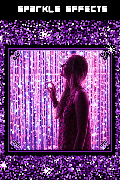 Sparkle Photo Frames Effect - عکس برنامه موبایلی اندروید