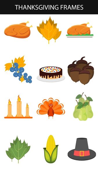 Thanksgiving Photo Frames - عکس برنامه موبایلی اندروید