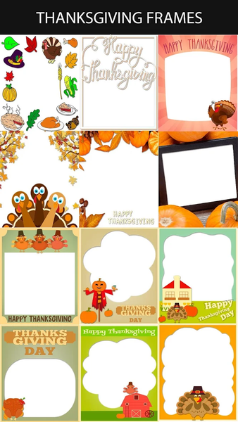 Thanksgiving Photo Frames - عکس برنامه موبایلی اندروید