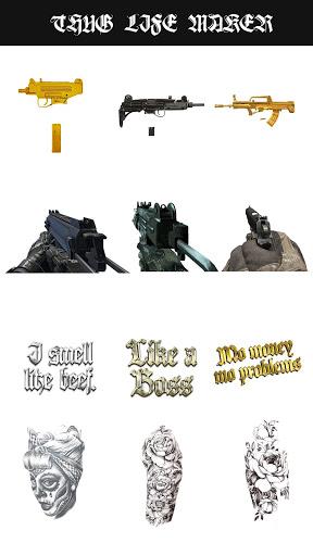 Thug Life Picture Editor - Image screenshot of android app