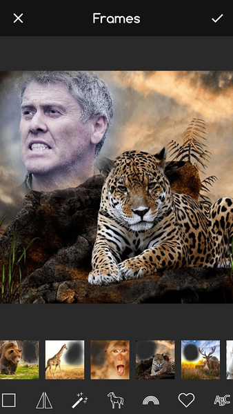 Wild Animal Frames for Picture - Image screenshot of android app