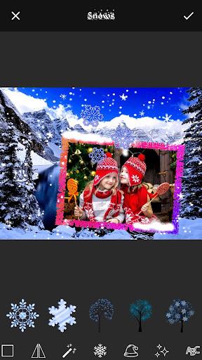 Winter Frames for Pictures - Image screenshot of android app