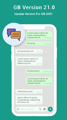 GB What's version ۲۰۲۲ - عکس برنامه موبایلی اندروید