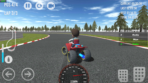 Paw Racing Car Patrol Race - عکس بازی موبایلی اندروید