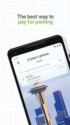 PayByPhone - عکس برنامه موبایلی اندروید