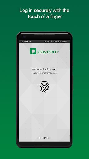 Paycom - Image screenshot of android app