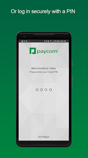 Paycom - Image screenshot of android app