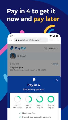 PayPal - Pay, Send, Save - Image screenshot of android app