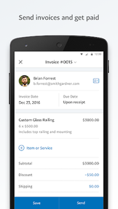 PayPal Business - Image screenshot of android app