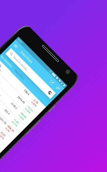Stock Alerts BG(Alarm/Tracker) - عکس برنامه موبایلی اندروید