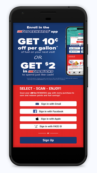 fas REWARDS® - Image screenshot of android app