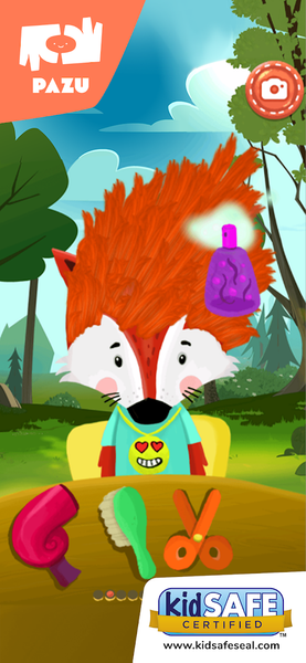 Pet Hair Salon For Toddlers - Gameplay image of android game