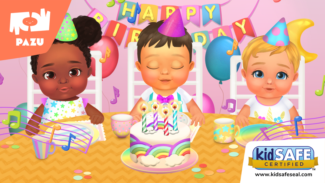 Baby Birthday Maker Game - عکس بازی موبایلی اندروید