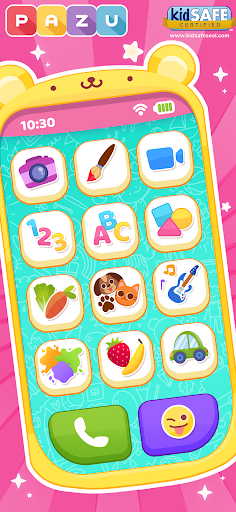 Baby Phone: Musical Baby Games - Image screenshot of android app
