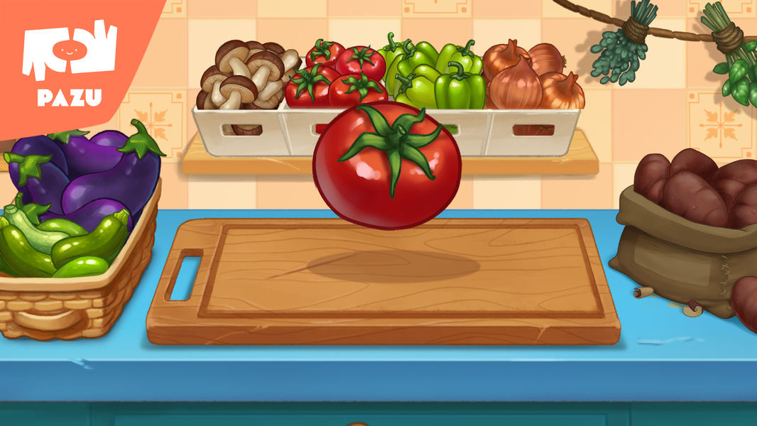 Burger Maker Kids Cooking Game - Gameplay image of android game