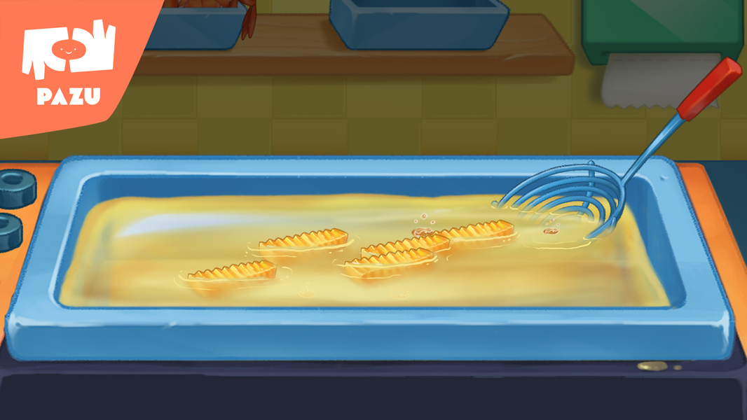 Burger Maker Kids Cooking Game - Gameplay image of android game