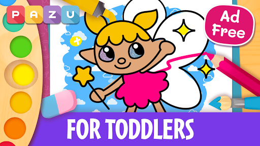 Coloring games for kids 2-6 - Image screenshot of android app