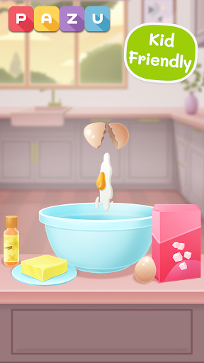 Cupcake maker cooking games - Gameplay image of android game
