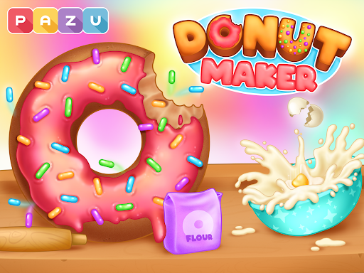 Donut Maker Cooking Games - Gameplay image of android game