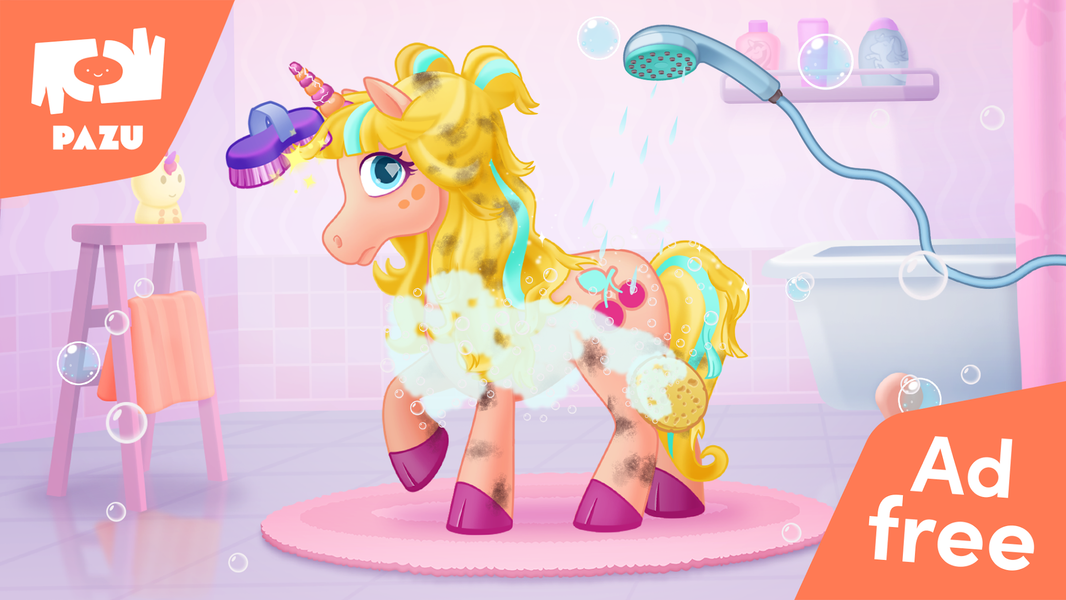 My Magical Unicorn Girls Games - عکس برنامه موبایلی اندروید
