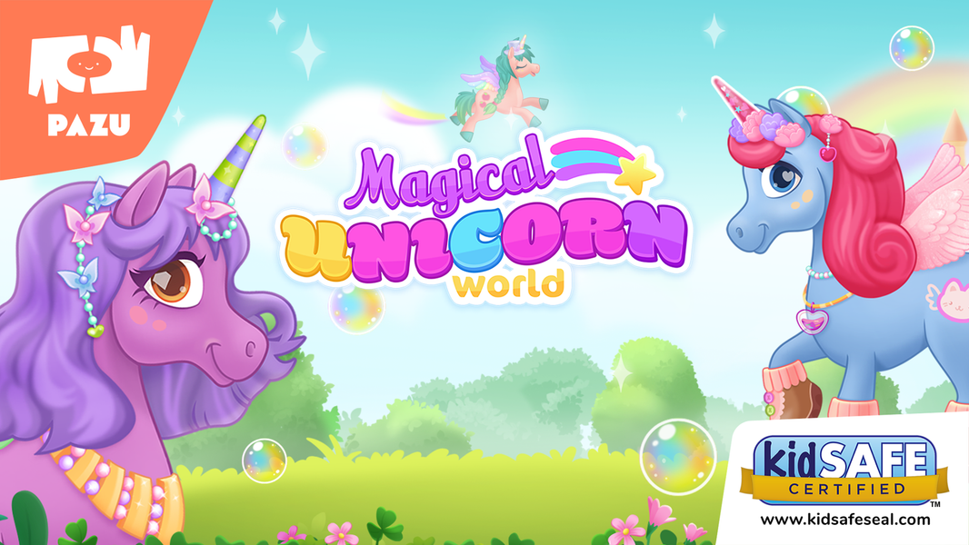 My Magical Unicorn Girls Games - عکس برنامه موبایلی اندروید