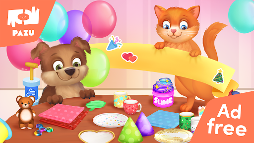 Birthday Party Maker for kids - Gameplay image of android game