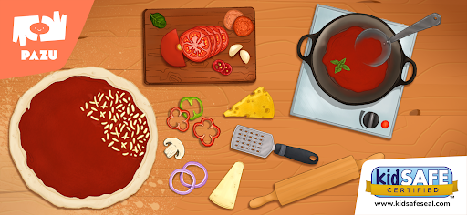 Pizza maker cooking games - عکس بازی موبایلی اندروید