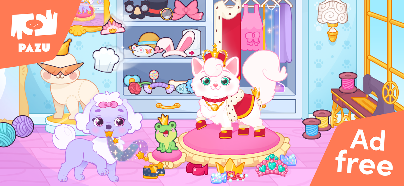 Princess Palace Pets World - Gameplay image of android game