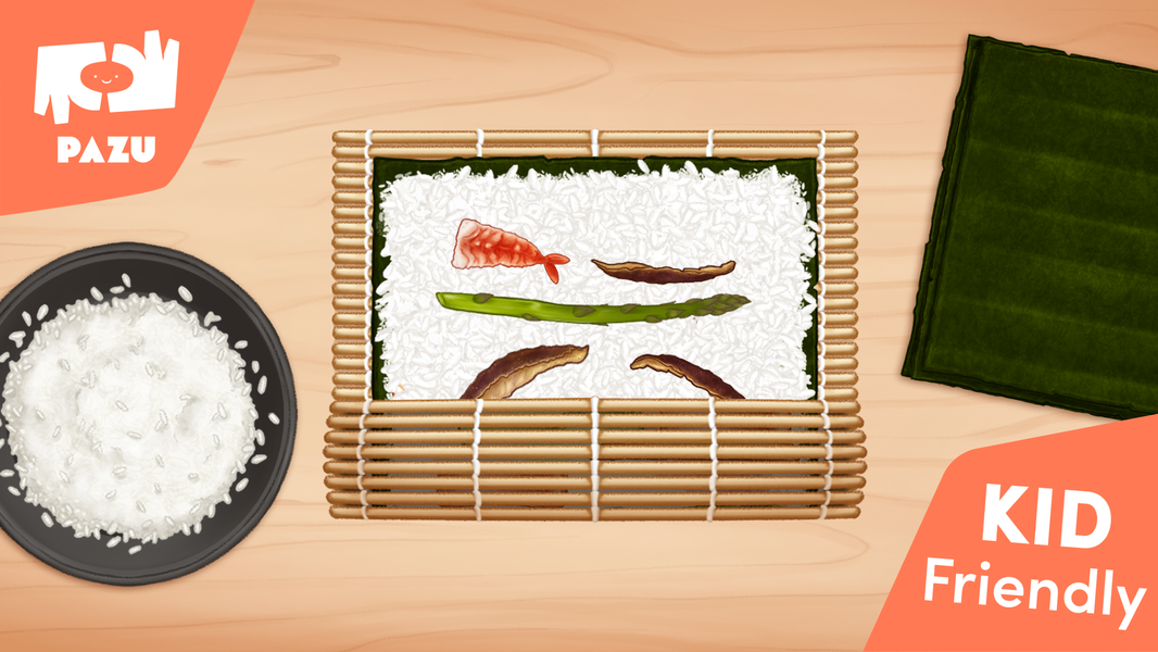 Sushi Maker Kids Cooking Games Game for Android - Download