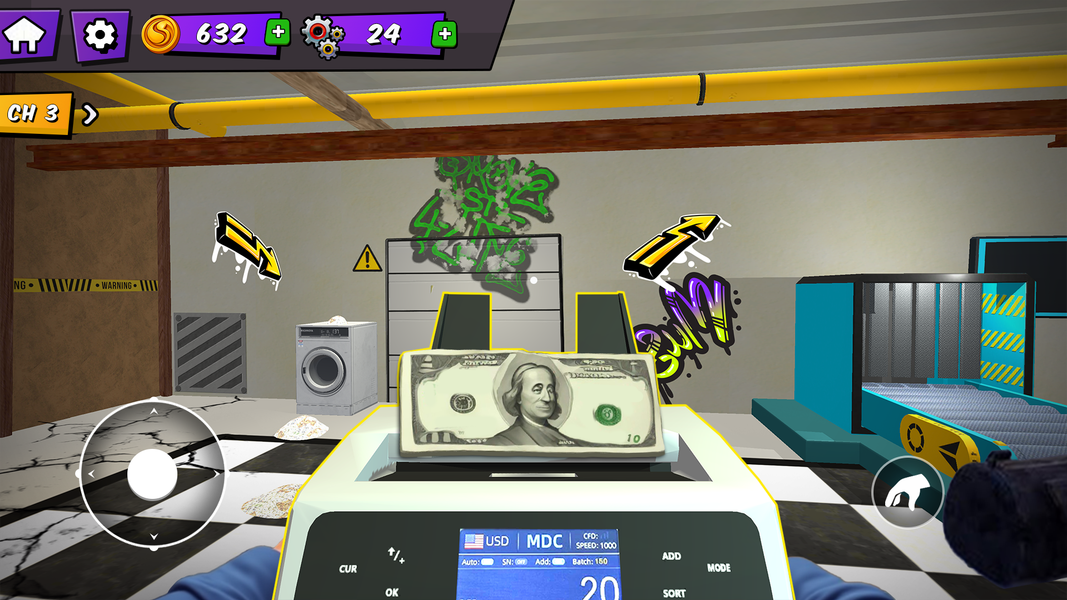 Cash Wash Simulator ۳D - عکس بازی موبایلی اندروید