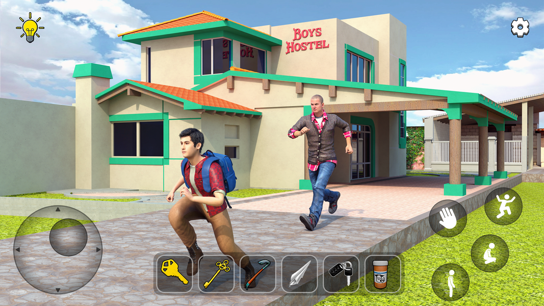 Hostel Boy Run: Stealth Escape - عکس بازی موبایلی اندروید
