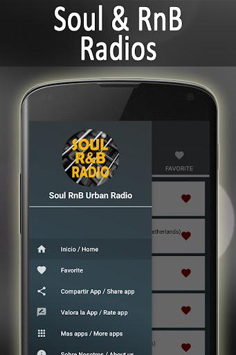 Soul R&B Urban Radio Stations - Image screenshot of android app