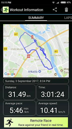 Pace Control - running pacer - عکس برنامه موبایلی اندروید