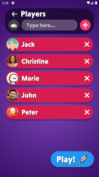 Charades What I Am Party Game - Gameplay image of android game