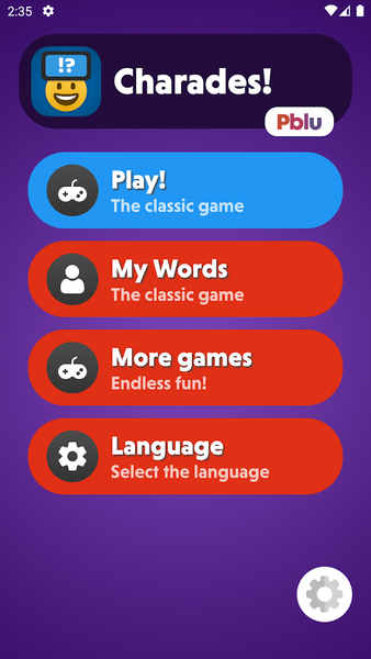 Charades What I Am Party Game - Gameplay image of android game
