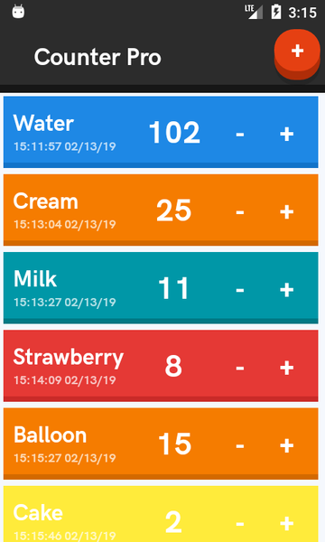 Counter Keep count day-to-day - Image screenshot of android app
