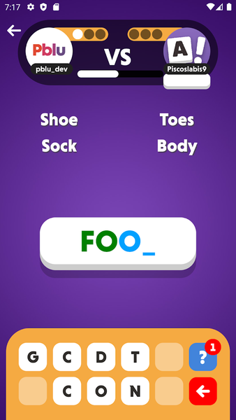 Guess The Word - Offline Game - Gameplay image of android game