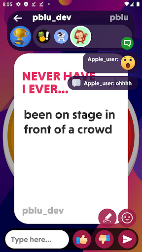 Have You Ever: Party Quiz Chat - Gameplay image of android game