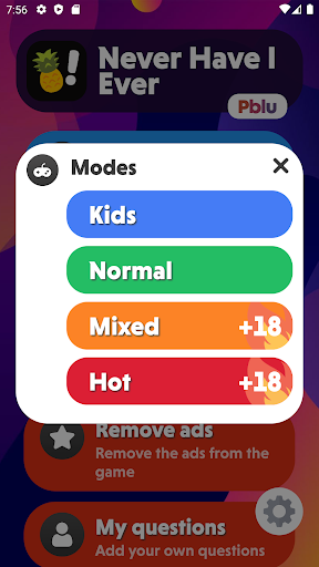 Have You Ever: Party Quiz Chat - Gameplay image of android game