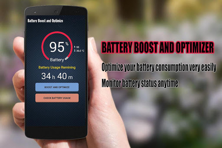 Battery Booster and Optimizer Life Saver & Health - عکس برنامه موبایلی اندروید