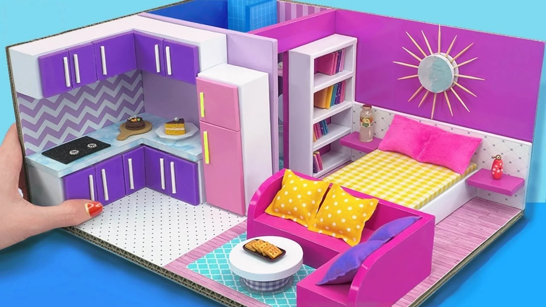 Girl Doll House Design Games - Gameplay image of android game