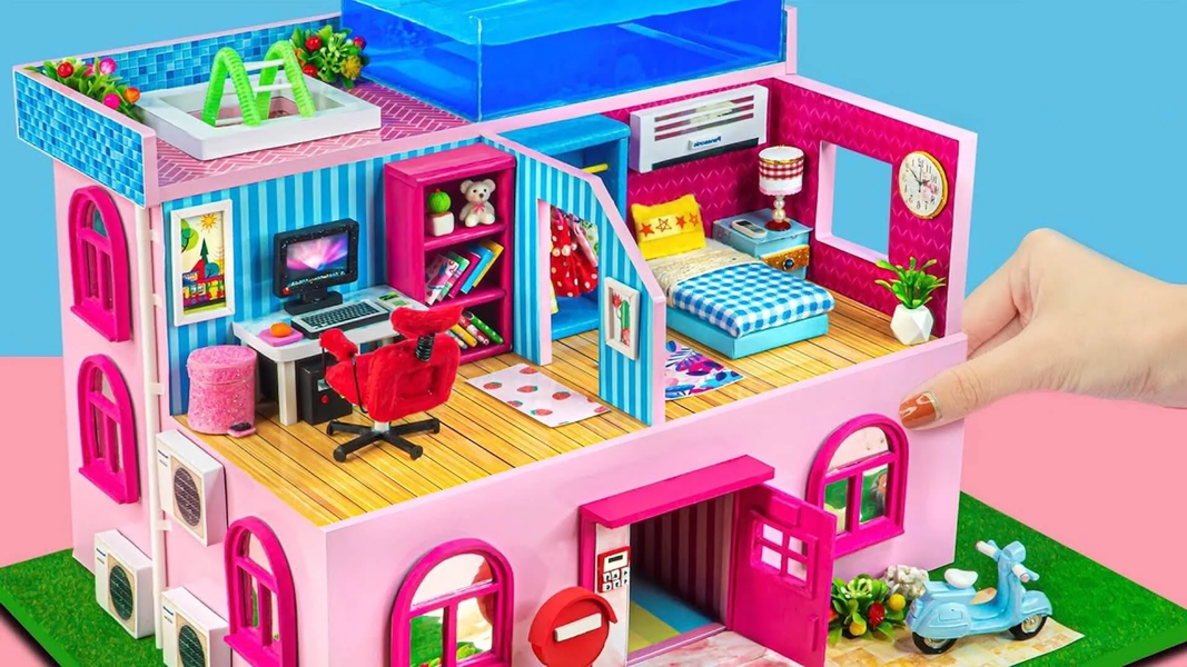 Dollhouse deals decorating games