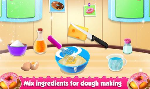 Donut Maker Girls Cooking Game - Gameplay image of android game