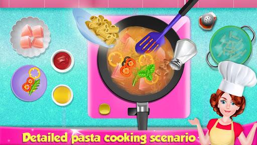 Pasta Cooking Home Chef Game - Image screenshot of android app