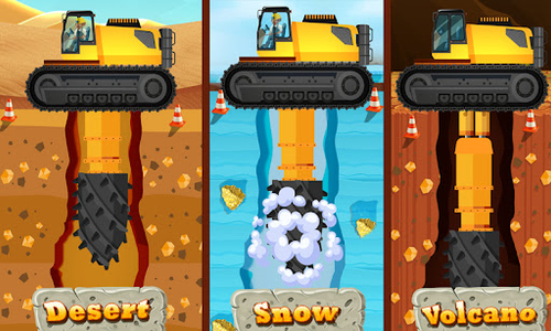 Mine Digger Gold Mining Games for Android - Download