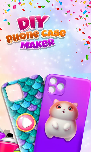 Phone Case Maker: DIY Games 3D - Gameplay image of android game