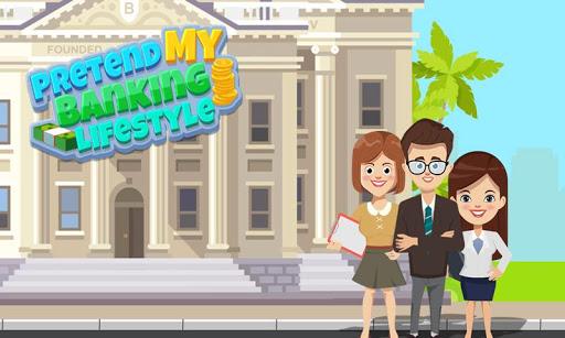 Pretend Play Bank Simulator - Gameplay image of android game